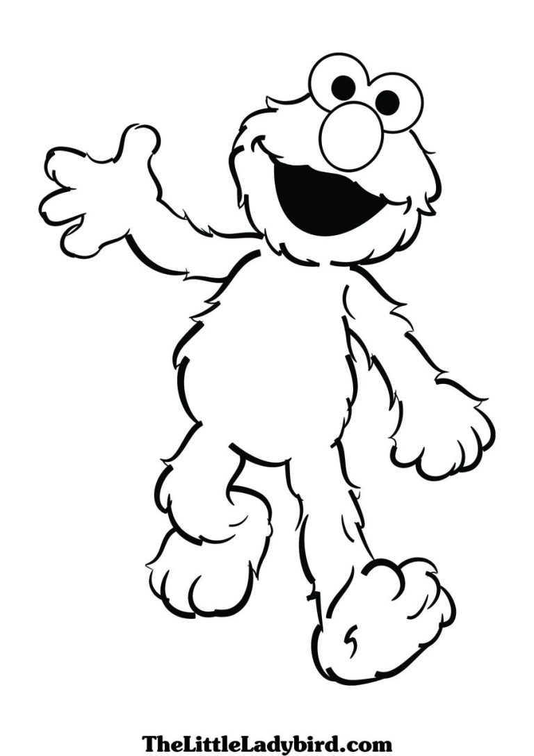 Sesame Street Coloring Pages Halloween