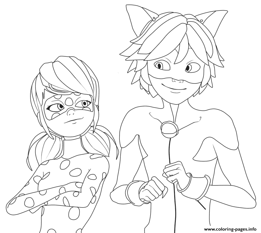Miraculous Ladybug Coloring Pages Pdf