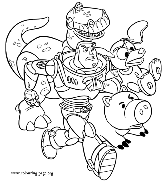 Buzz Lightyear Coloring Page Printable