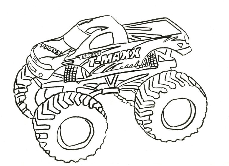 Monster Truck Coloring