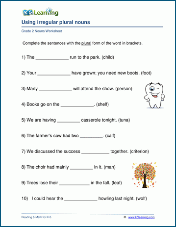 K5 Learning Grade 3 Adjectives