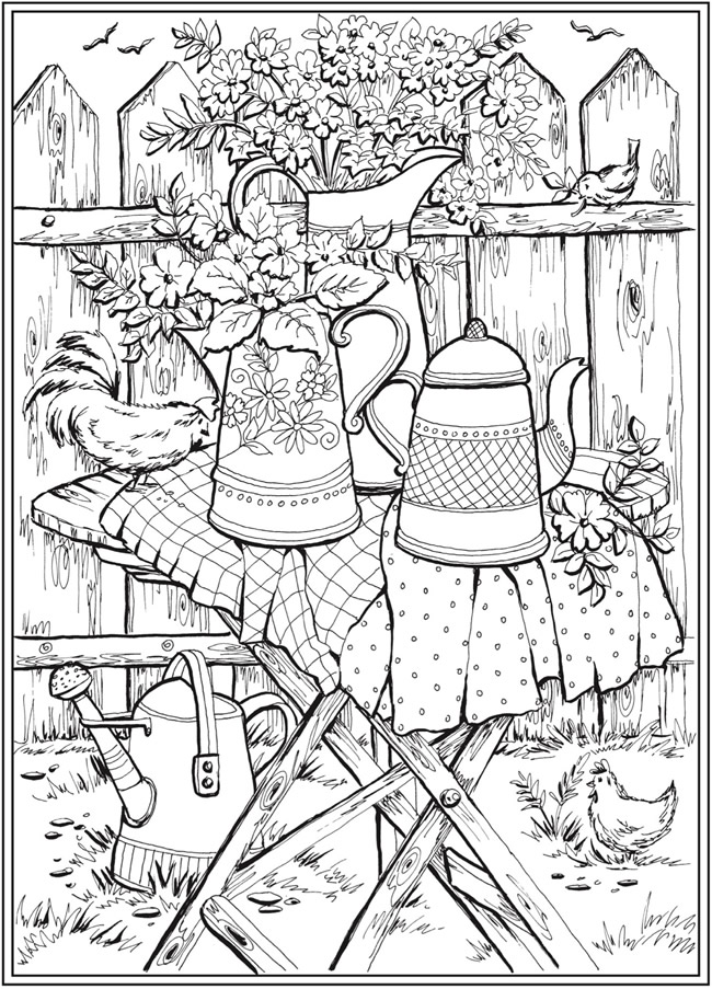 Dover Publications Coloring Books
