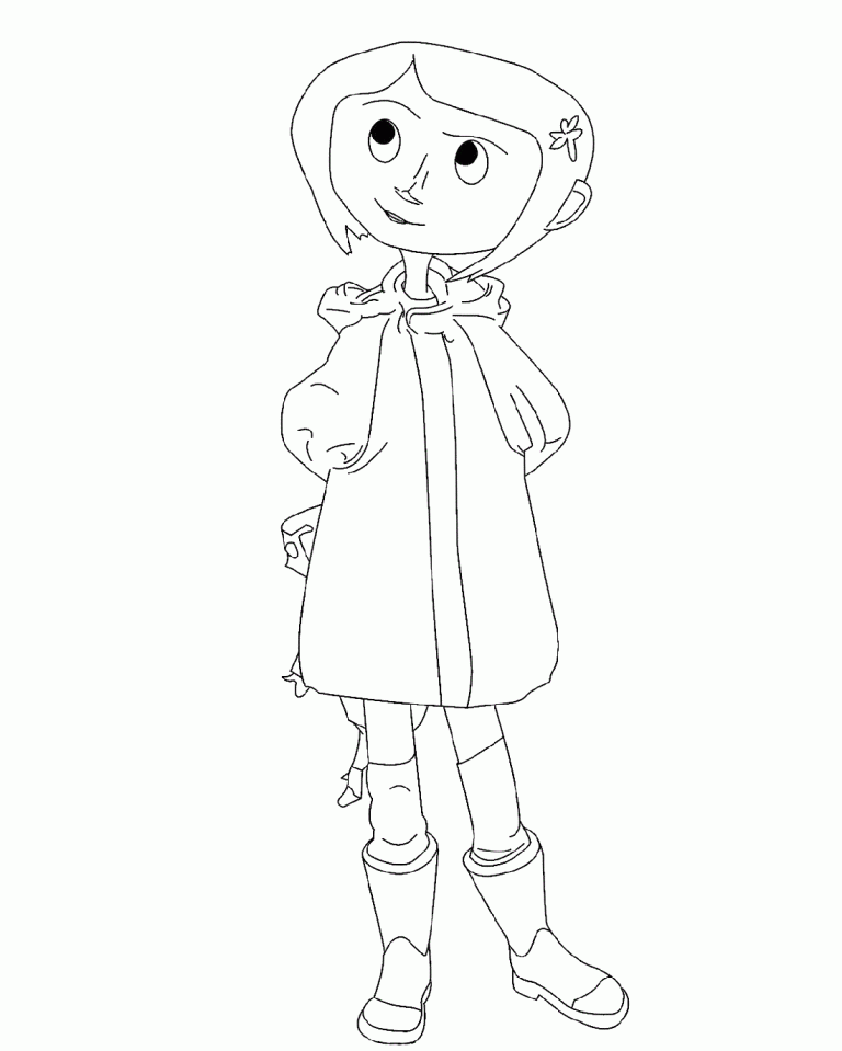 Coraline Coloring Pages