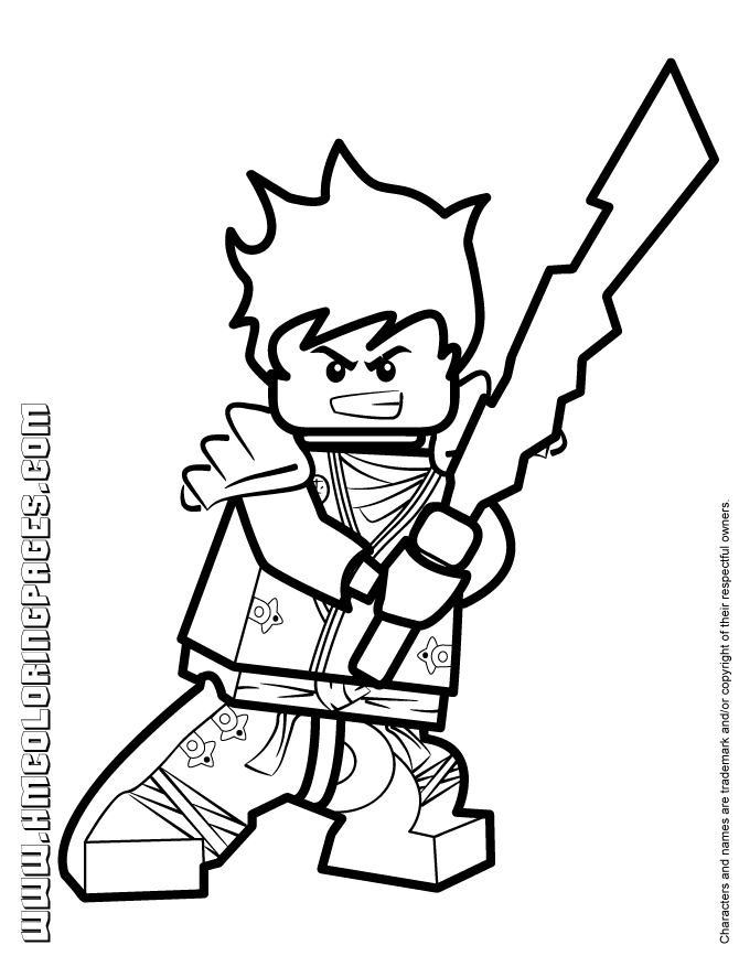 Ninjago Coloring Pictures