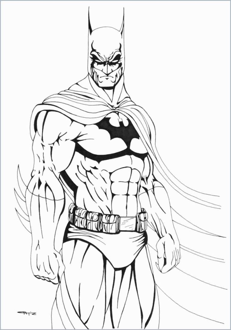 Batman Coloring Pages Hard
