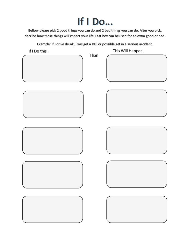 Cbt Therapy Worksheets