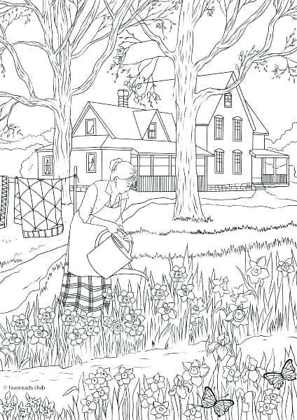 Nature Coloring Pages To Print
