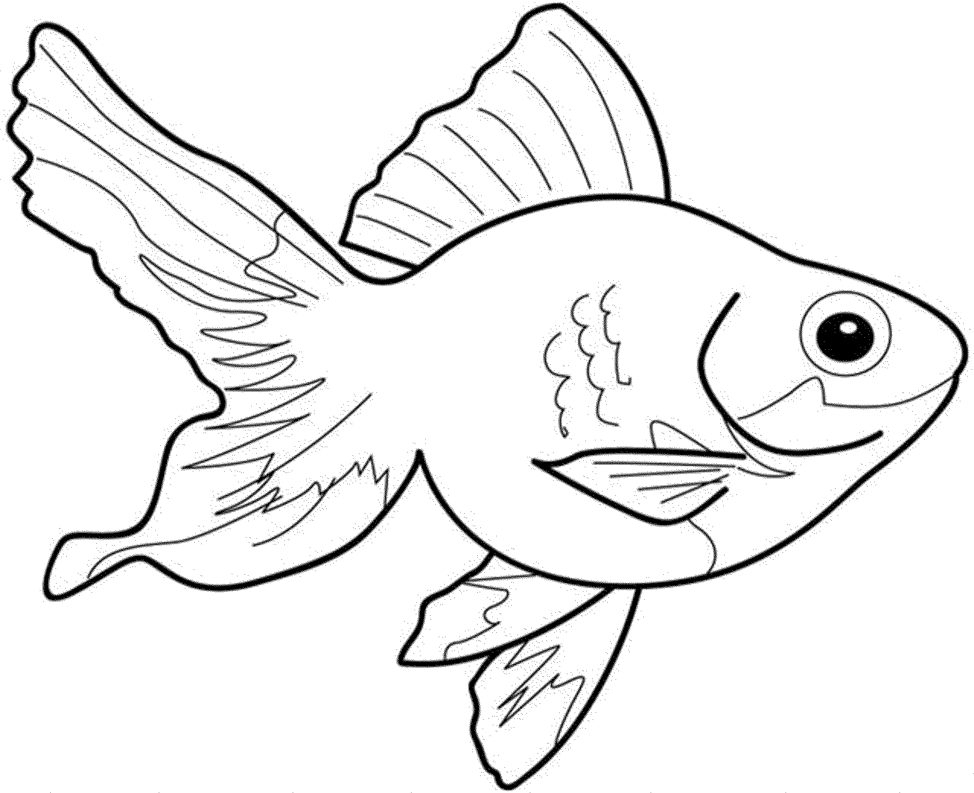 Colouring For Kids Fish