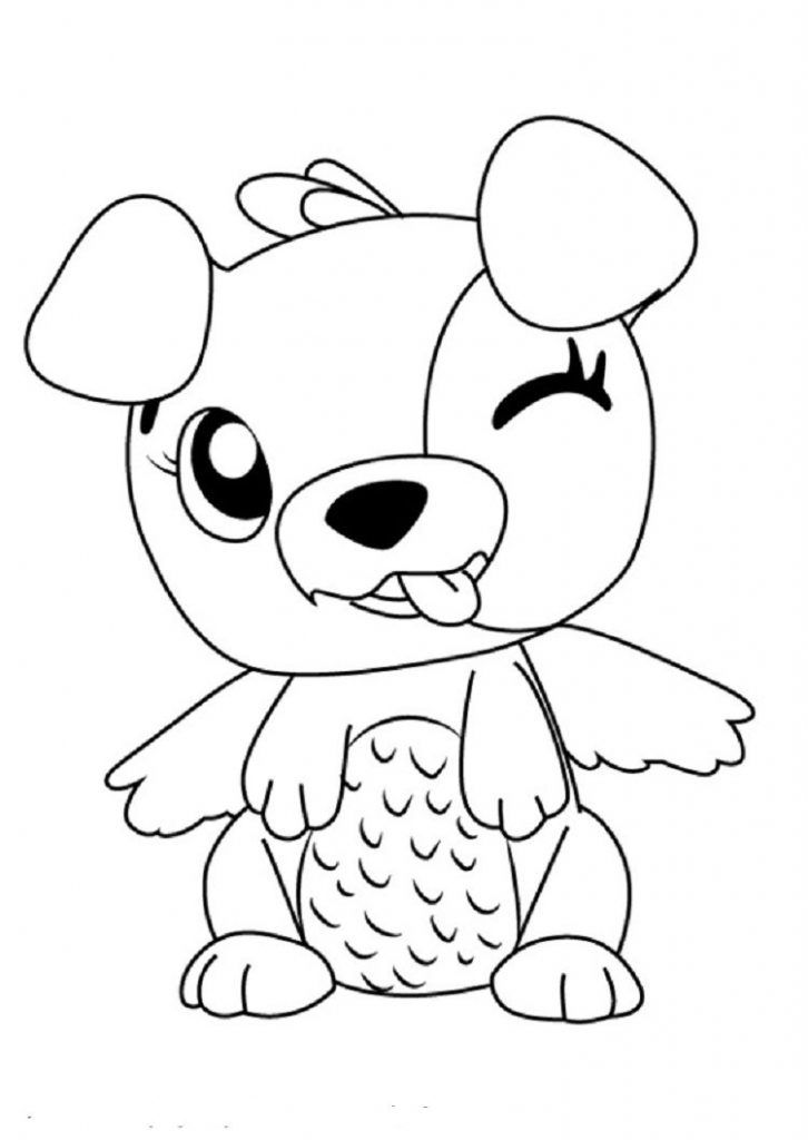 Cute Hatchimal Coloring Pages