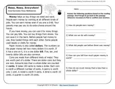 K12 Reading Comprehension Worksheets