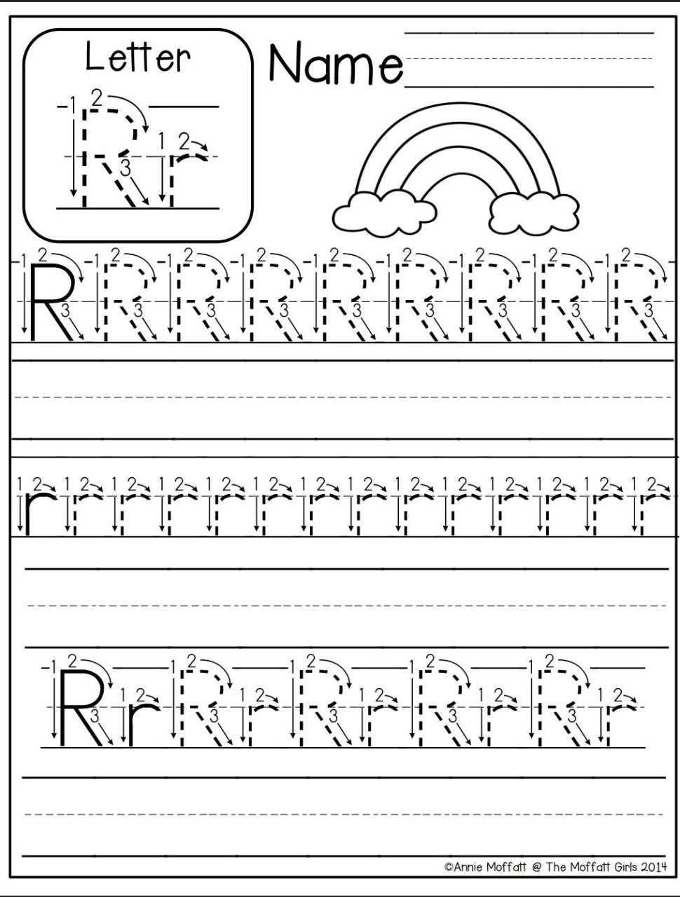 Letter R Worksheets For Preschool