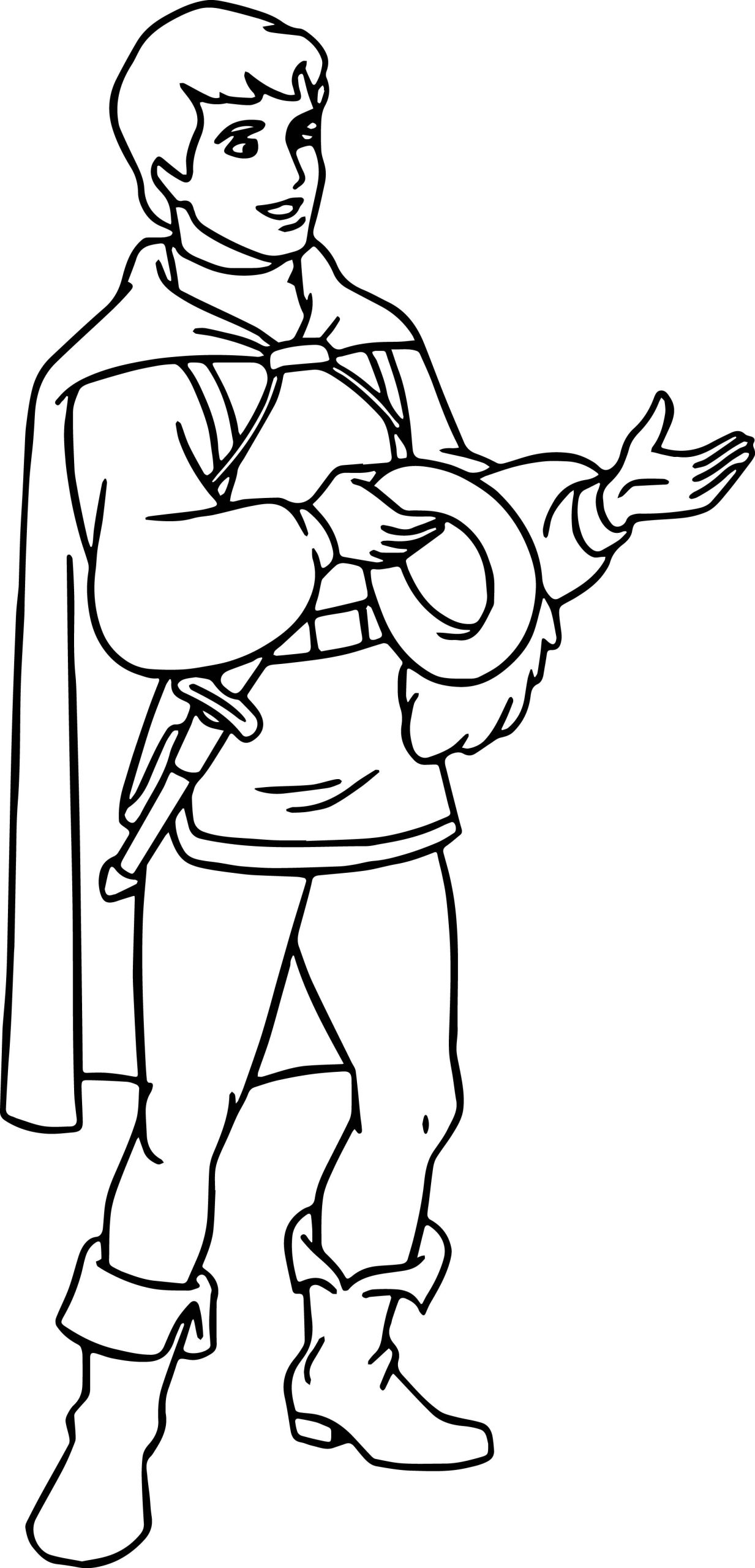Snow White Coloring Pages Prince