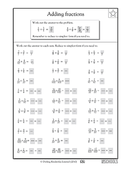 Math Worksheets For 4th Grade With Answer Key