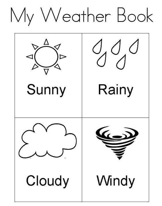 Weather Coloring Pages Free