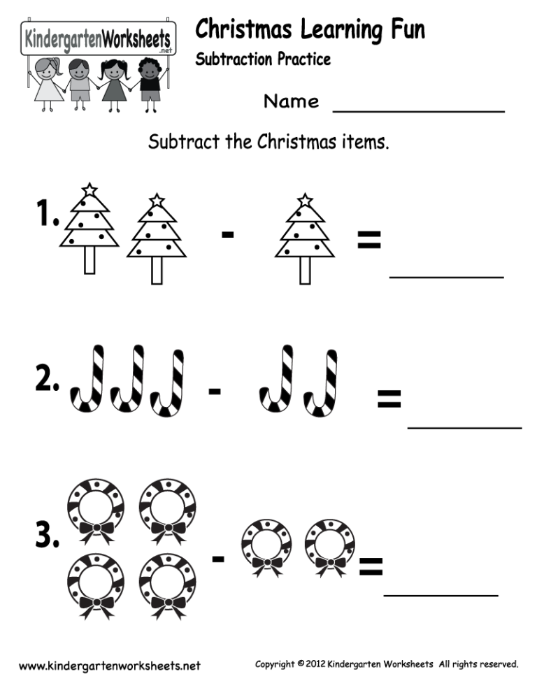 Kindergarten Worksheets Printable Free