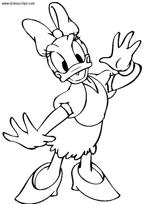 Daisy Coloring Pages Disney