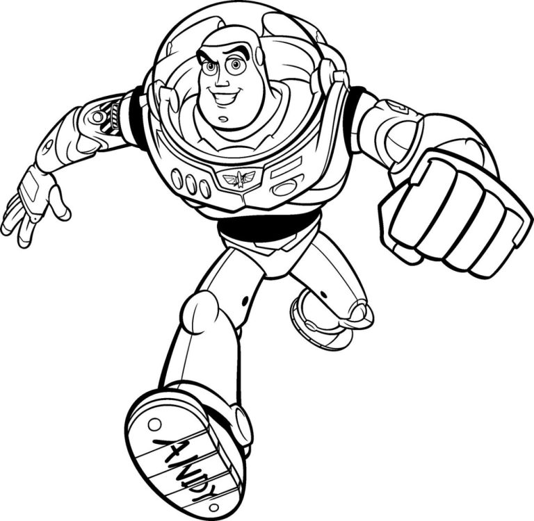 Toy Story Coloring Pages Buzz