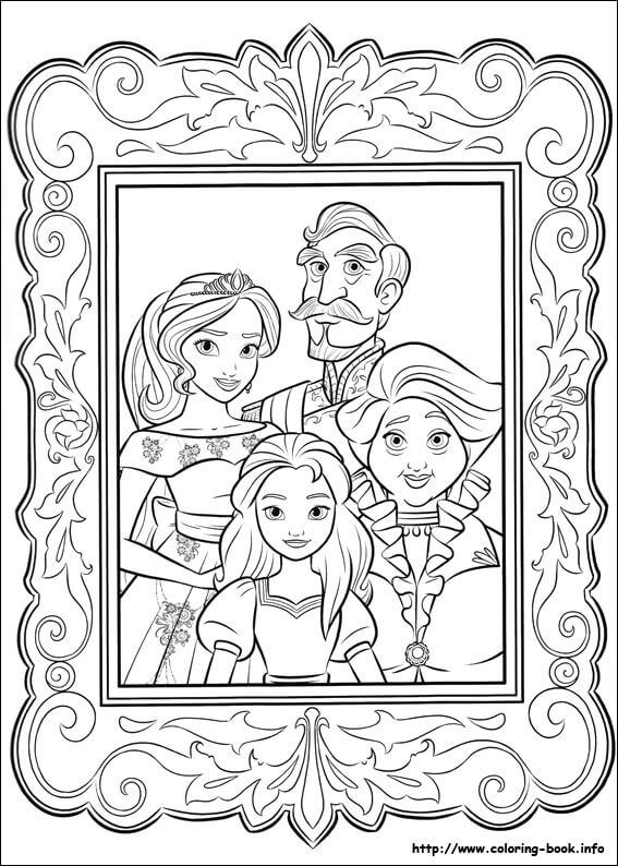 Elena Of Avalor Coloring Pages To Print