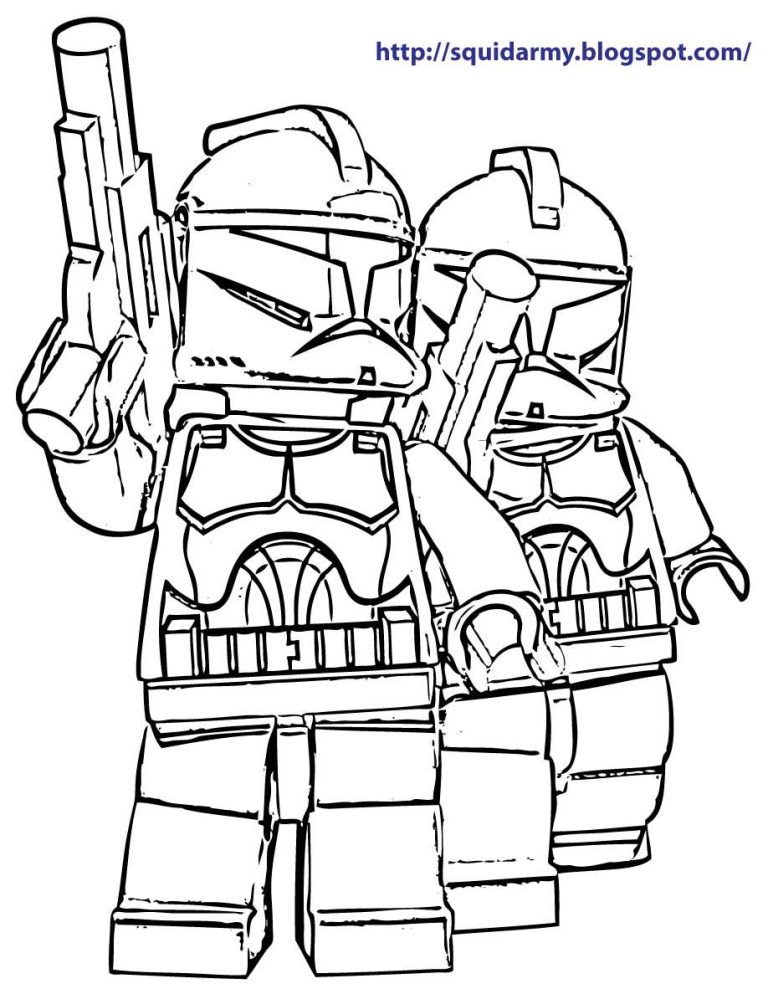 Free Printable Star Wars Lego Coloring Pages