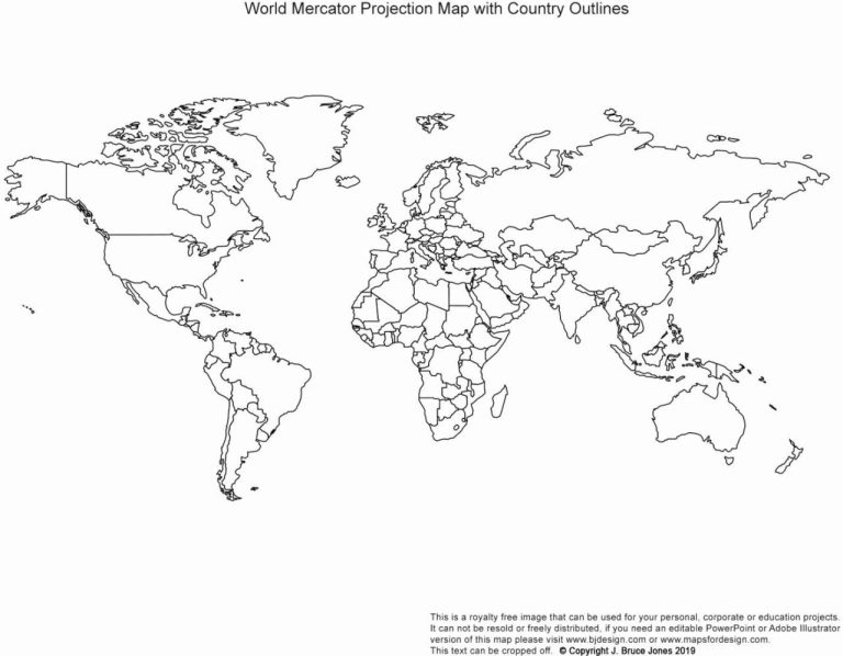 World Map Worksheet With Countries
