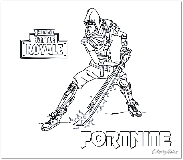 Fortnite Pictures To Colour Free