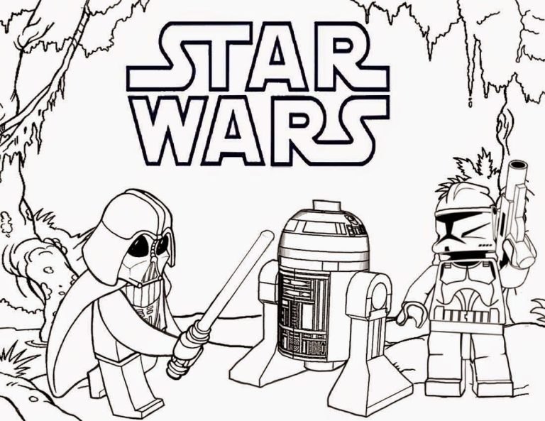 Easy Star Wars Printable Coloring Pages