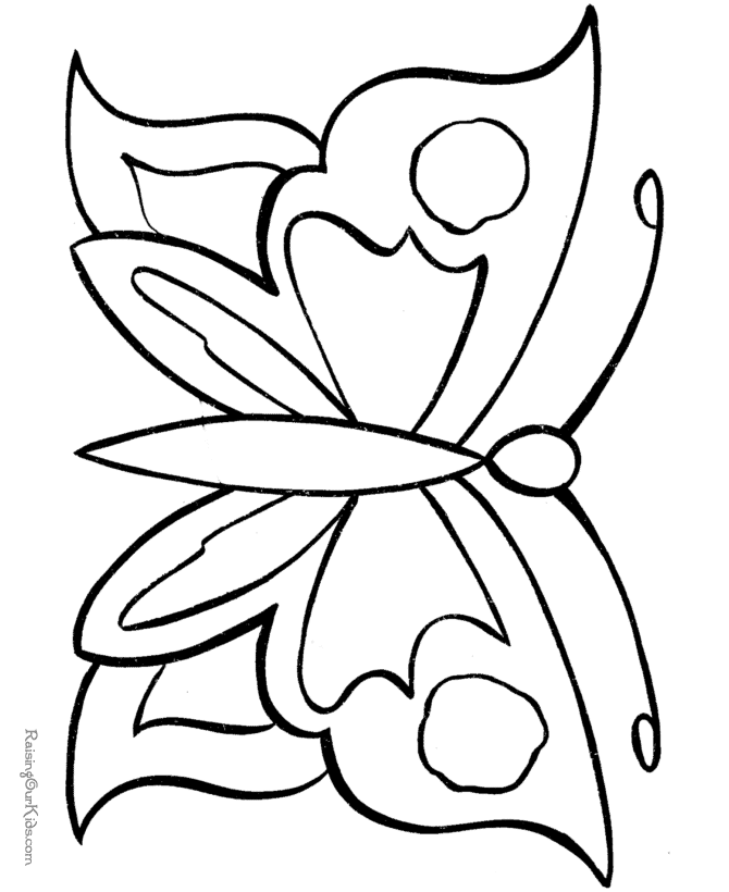 Coloring Book Images Of Butterflies
