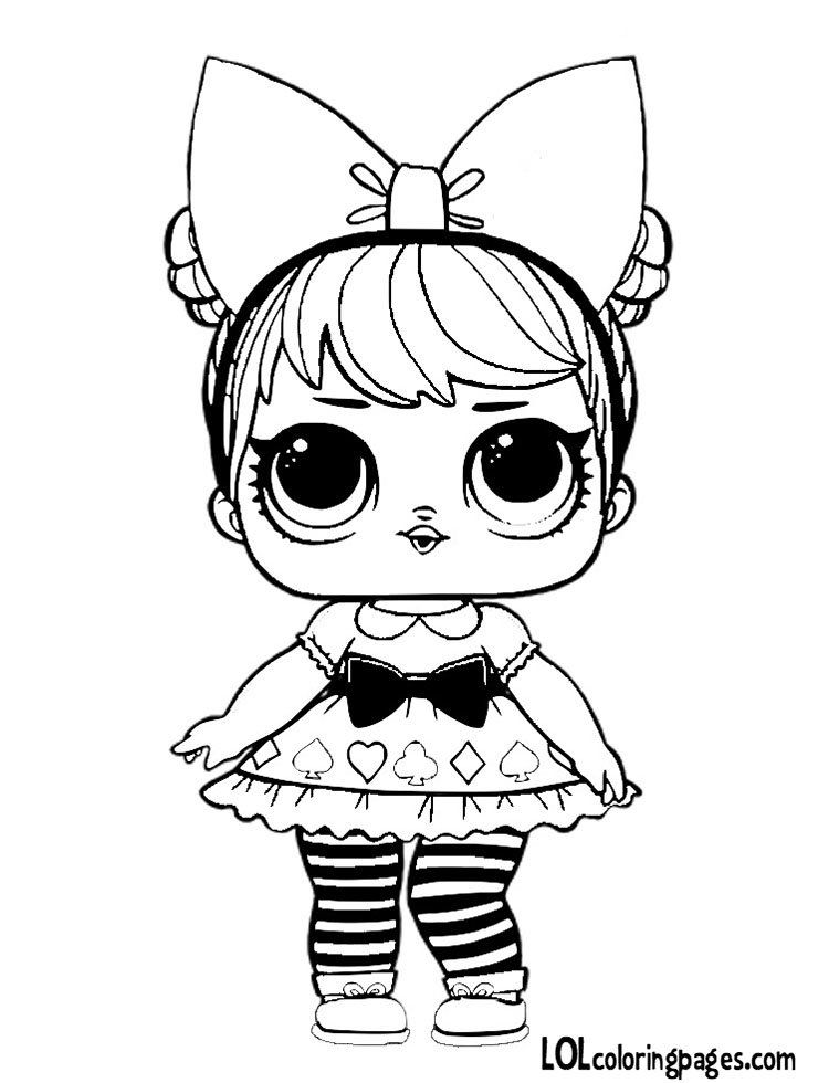 Ultra Rare Lol Omg Dolls Printable Coloring Pages
