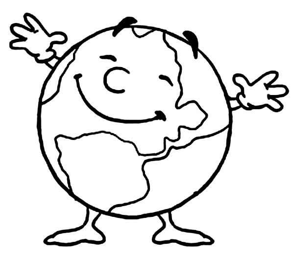 Printable Earth Coloring Pages For Preschoolers