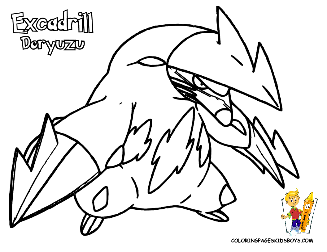 Free Pokemon Coloring Pages Black And White