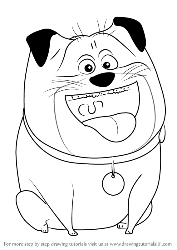 Secret Life Of Pets Coloring Pages To Print