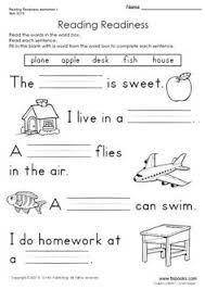 Preschool Kumon English Worksheets