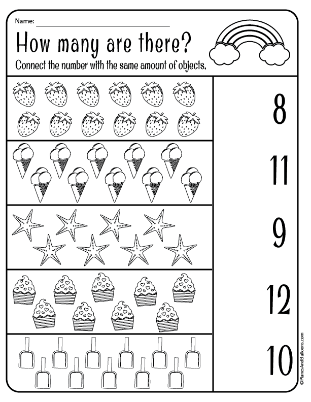Free Printable Worksheets For Pre-k Students