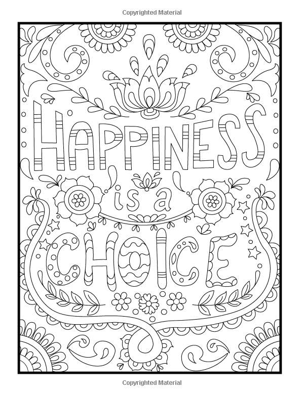 Free Printable Positive Affirmation Coloring Pages
