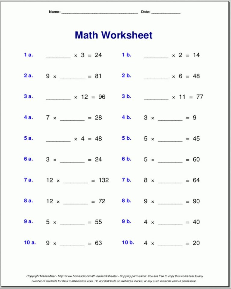 Math Worksheets Grade 11