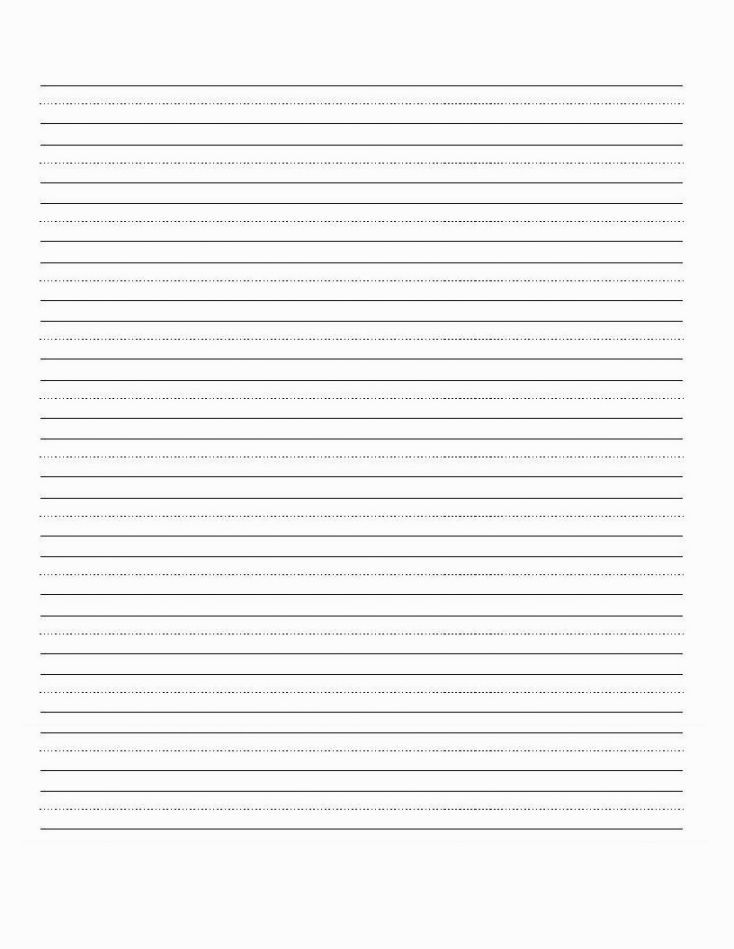 Blank Handwriting Worksheets Printable