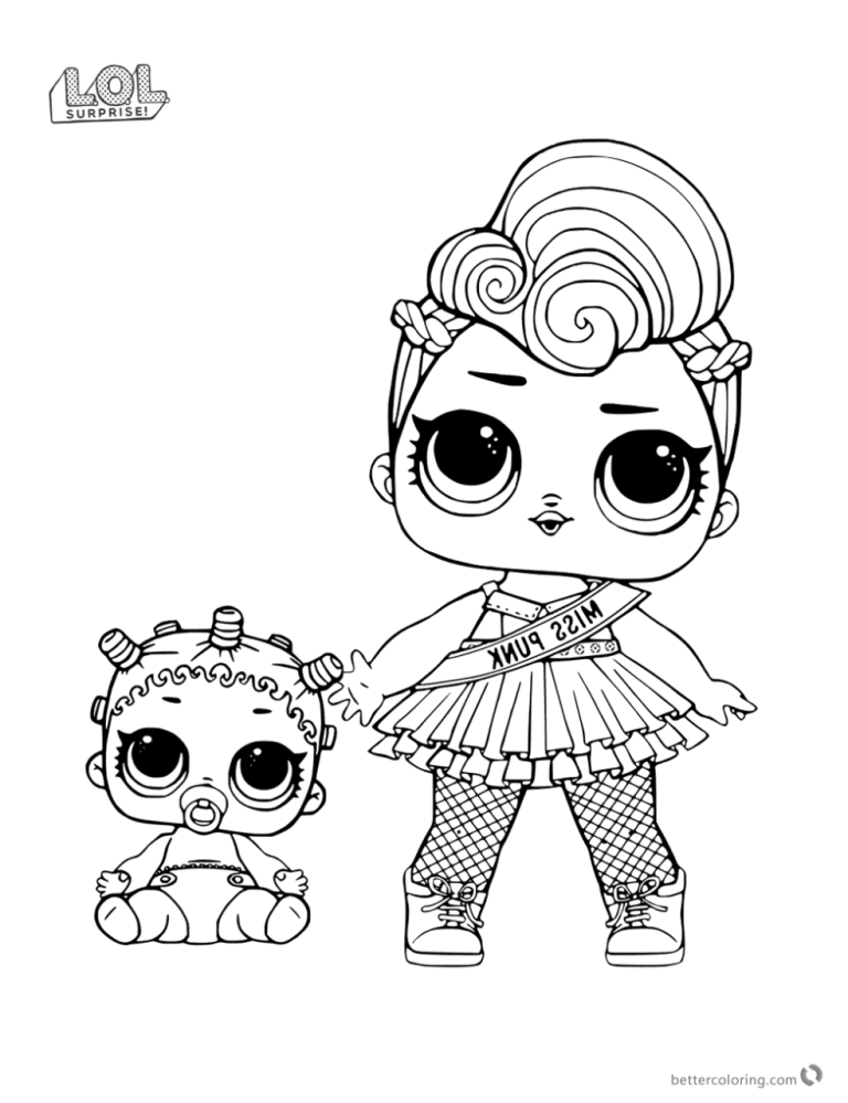 Halloween Lol Printable Coloring Pages