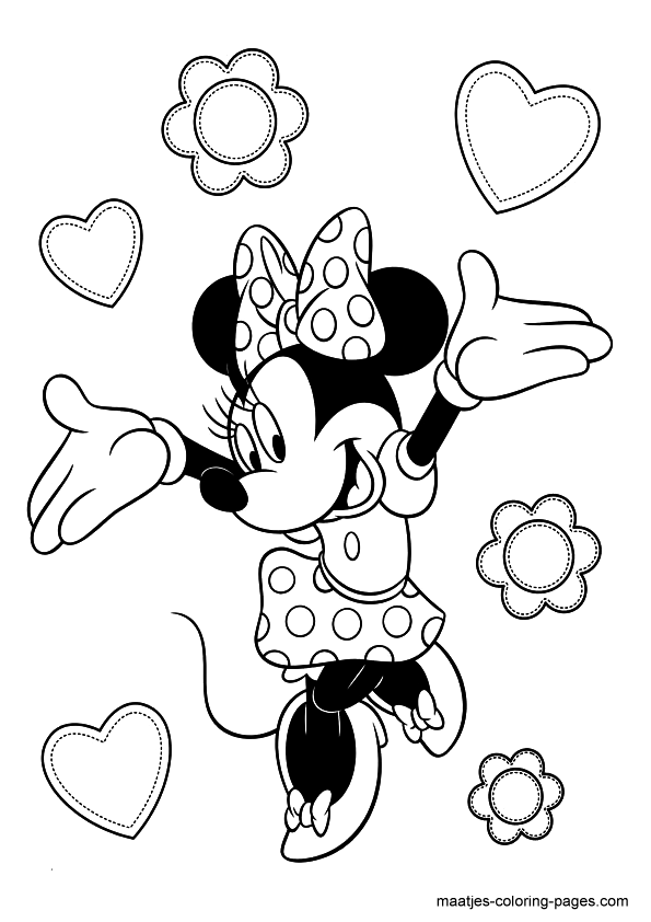 Free Printable Coloring Book Mickey Mouse Coloring Pages