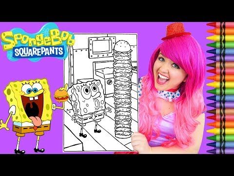 Crayola Giant Coloring Pages Spongebob