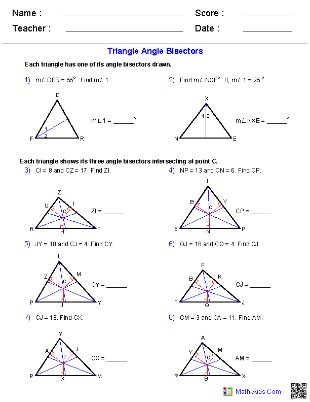 Similar Triangles Worksheet Grade 10 Answer Key