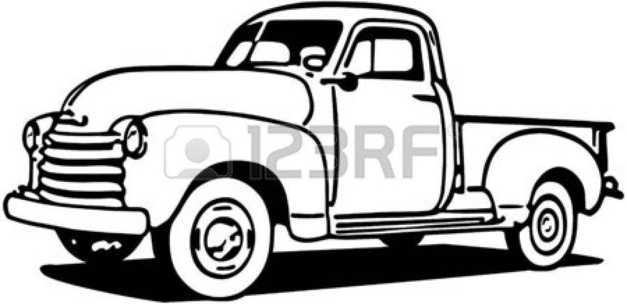 Jacked Up Chevy Truck Coloring Pages