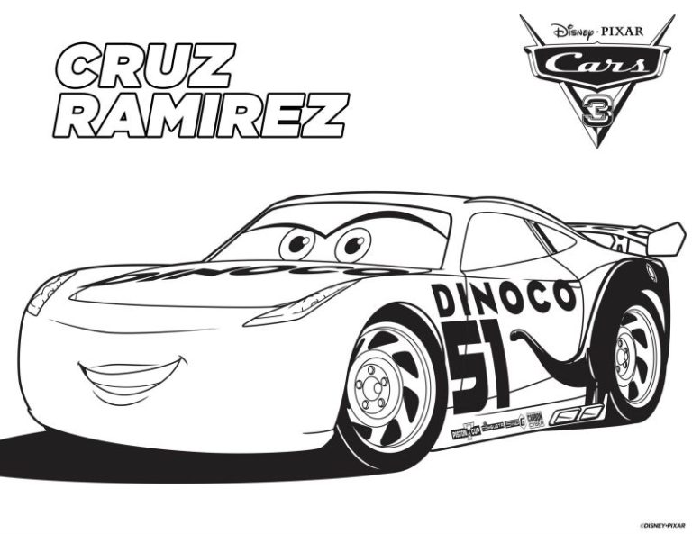 Cars 3 Coloring Pages Mater