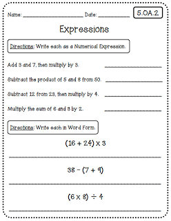 Common Core Place Value 4th Grade Worksheets