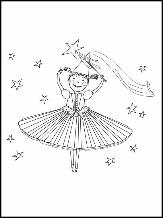 Pinkalicious Halloween Coloring Pages