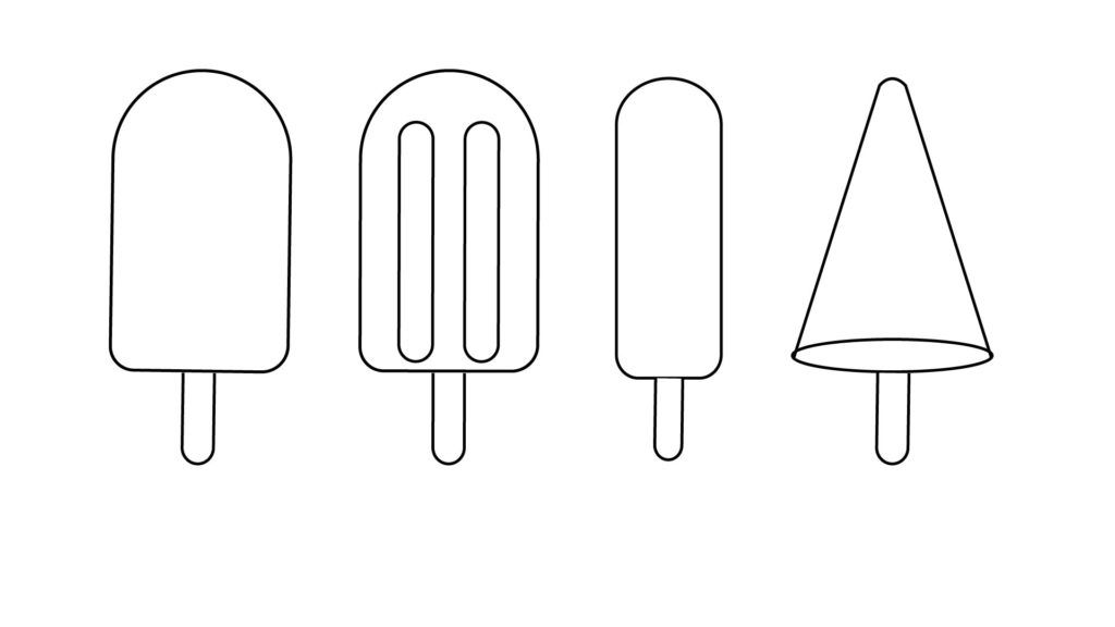 Popsicle Coloring Pages For Kids