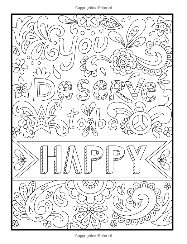 Positive Attitude Free Positive Affirmation Coloring Pages Pdf