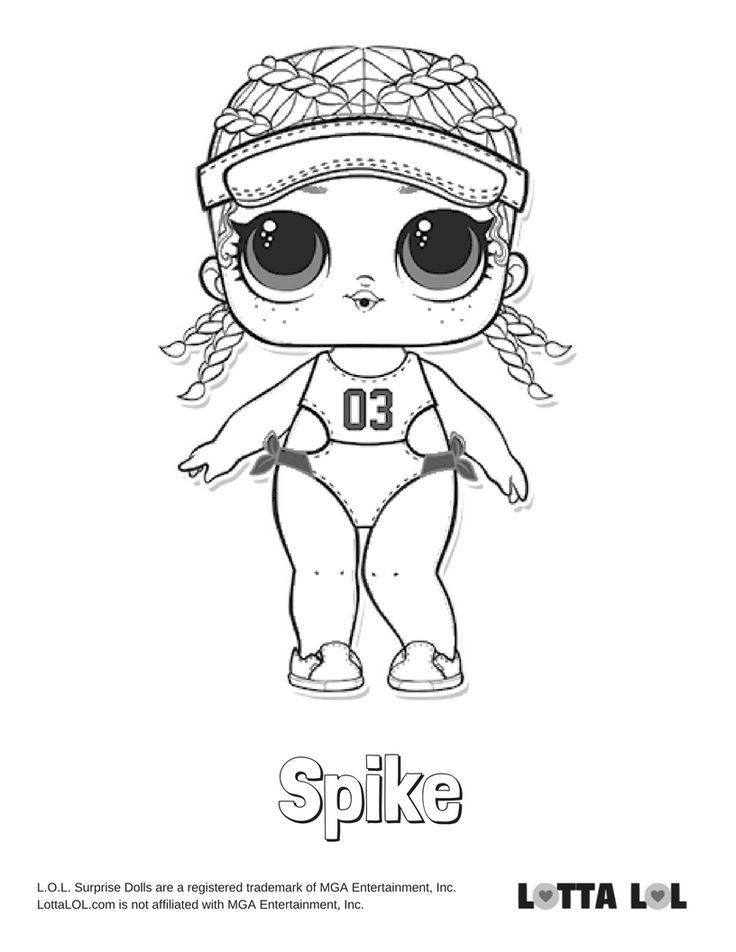 Lol Surprise Confetti Pop Printable Free Printable Lol Doll Coloring Pages