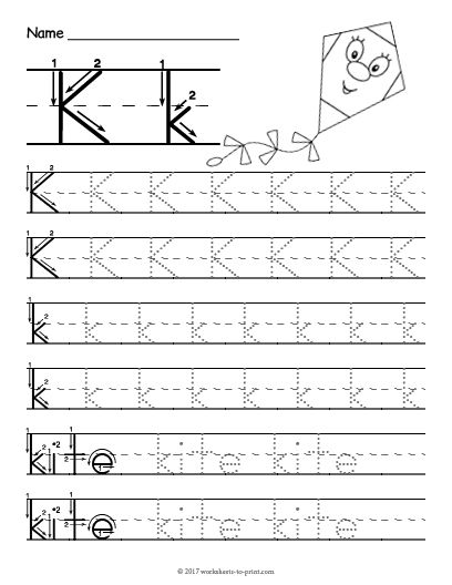 Letter Tracing Worksheets Free