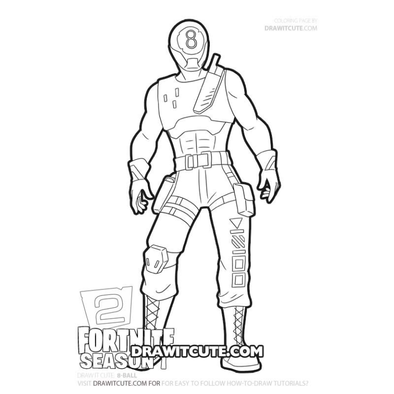 Printable Fortnite Coloring Pages Chapter 2 Season 2