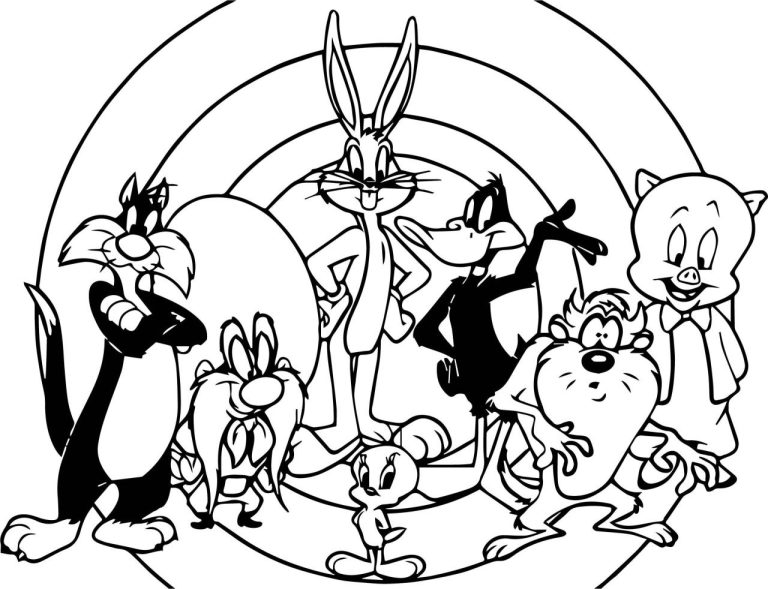Looney Tunes Coloring Pages Free